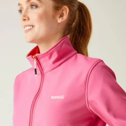 Damski softshell Connie V | Różowy