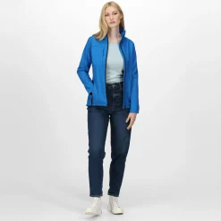 Damski softshell Octagon II | Niebiesko-czarny
