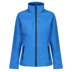 Damski softshell Octagon II | Niebiesko-czarny