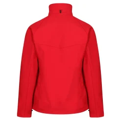 Damski softshell Uproar | Czerwono-szary