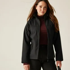 Damski softshell Uproar | Czarny