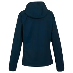 Damski softshell z kapturem Arec III | Niebieski