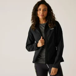 Damski softshell z kapturem Arec III | Czarny