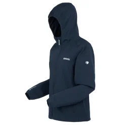 Damski softshell z kapturem Arec III | Granatowy