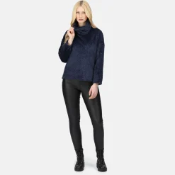 Damski sweter Bekkah | Granatowy