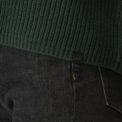 Damski sweter Kamaria | Ciemnozielony