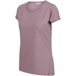 Damski t-shirt Carlie  | Fioletowy