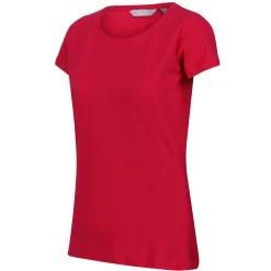 Damski t-shirt Carlie  | Fuksja