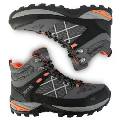 Damskie buty trekkingowe Samaris III | Pomarańczowo-szare