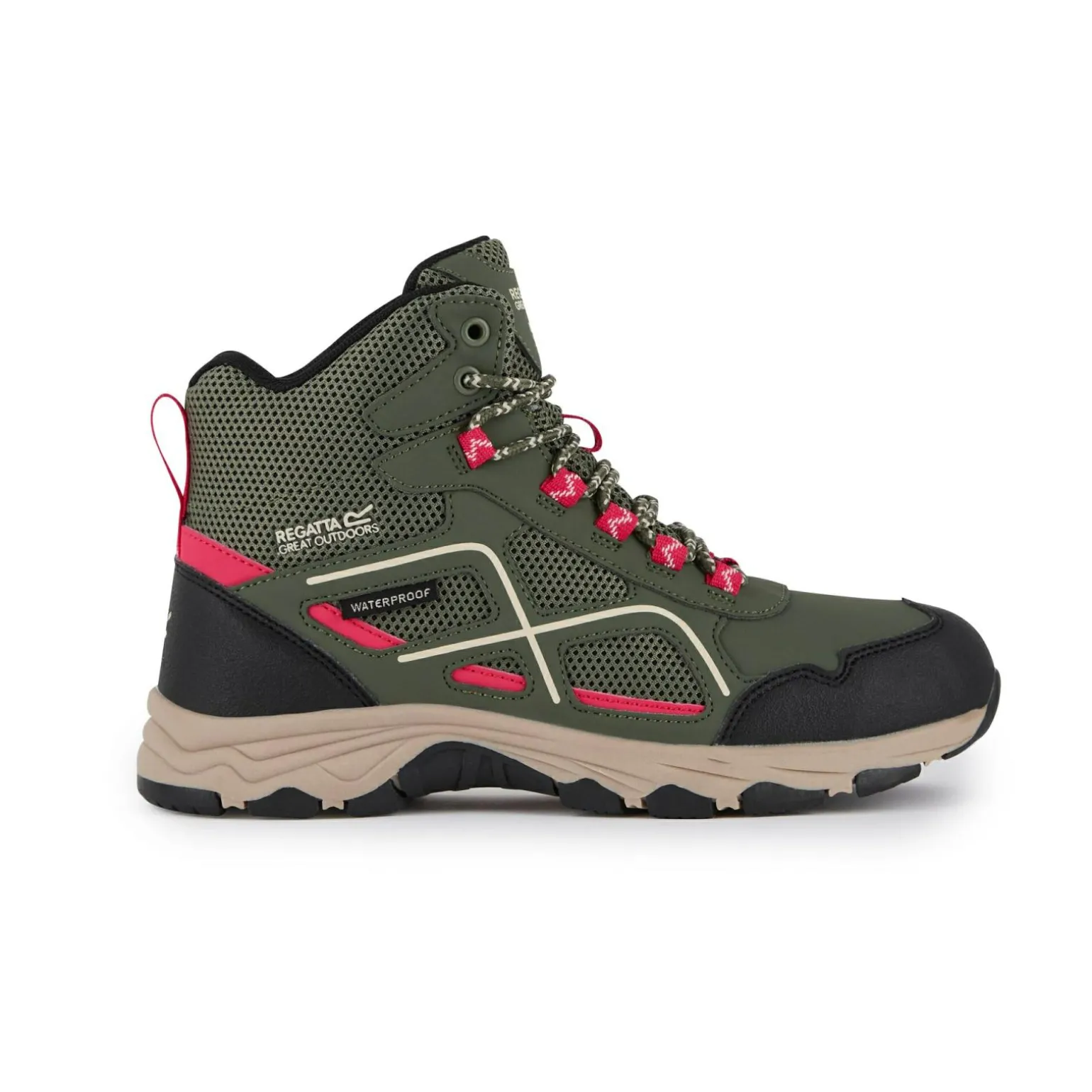 Damskie buty trekkingowe Vendeavour | Zielony