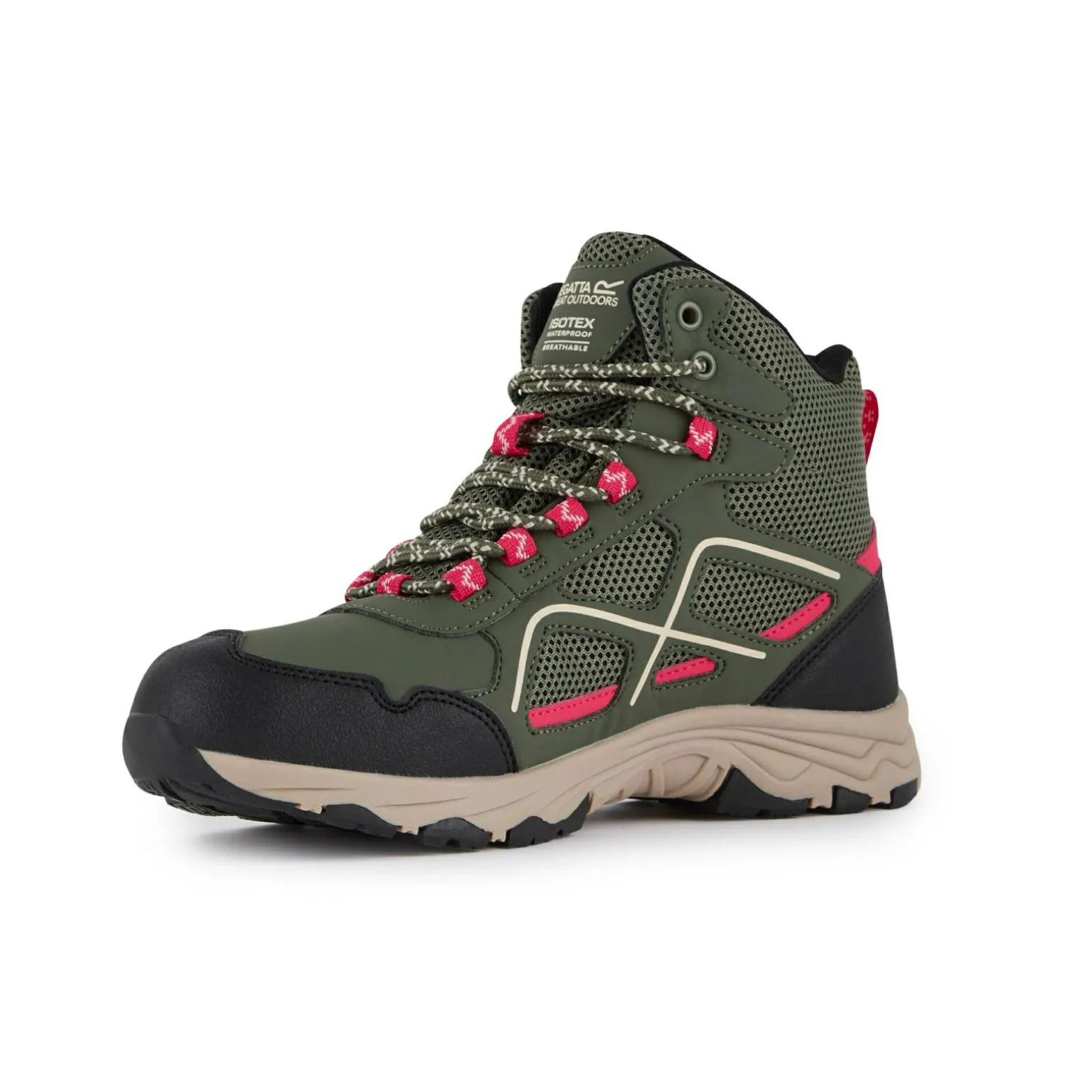 Damskie buty trekkingowe Vendeavour | Zielony