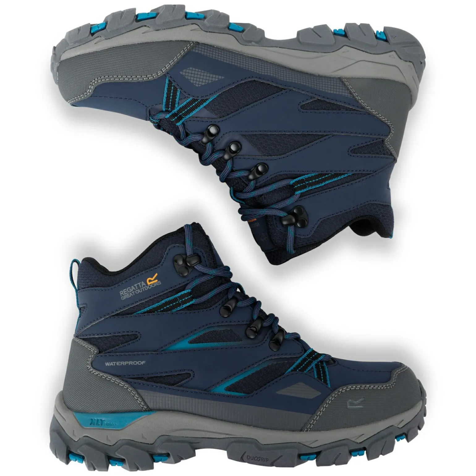 Damskie buty trekkingowe wysokie Holcombe III | Niebieski