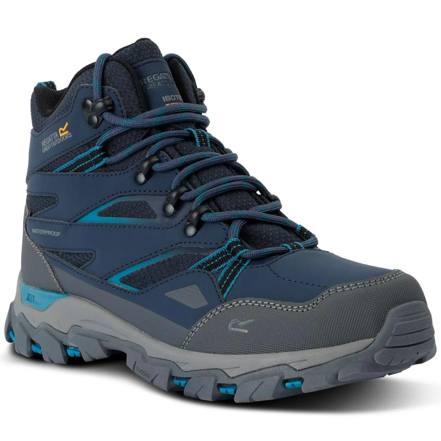 Damskie buty trekkingowe wysokie Holcombe III | Niebieski