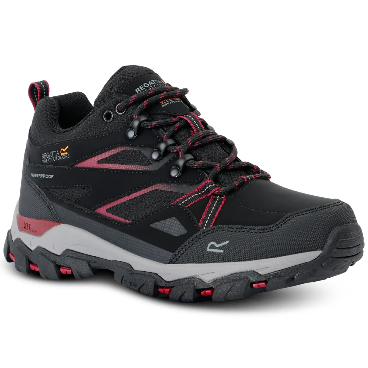 Damskie buty trekkingowe niskie Holcombe III | Czarny