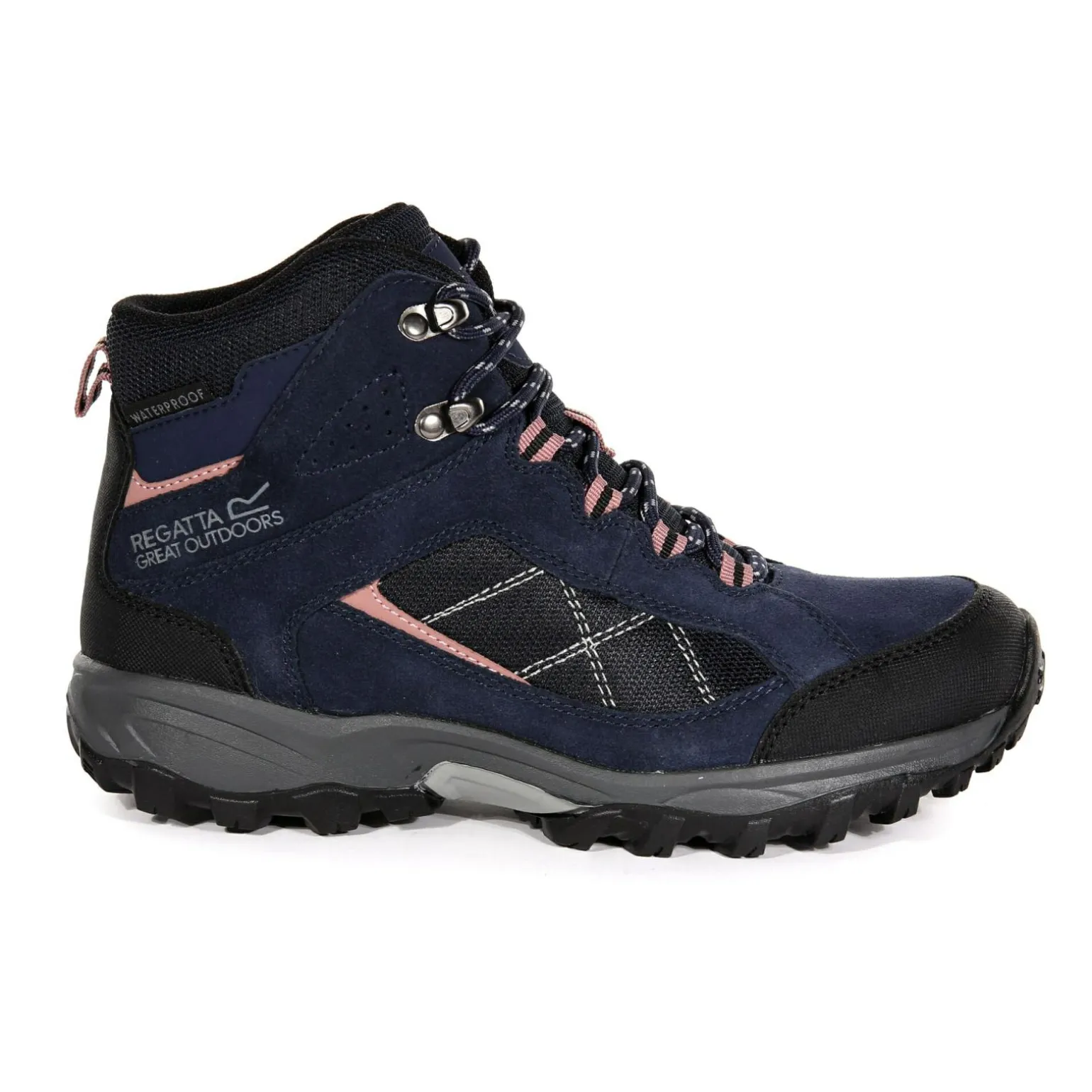 Damskie buty trekkingowe Clydebank | Granatowy