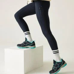 Damskie legginsy trekkingowe Monira | Niebieski