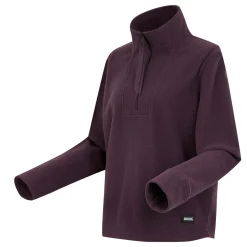 Damskie polar z suwakiem Juliette | Fioletowy