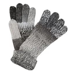Damskie rękawiczki dzianinowe Frosty Gloves VI | Czarny