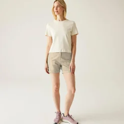 Damskie spodenki casual Xanthi | Kremowy