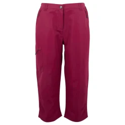 Damskie spodnie capri Chaska III | Różowy