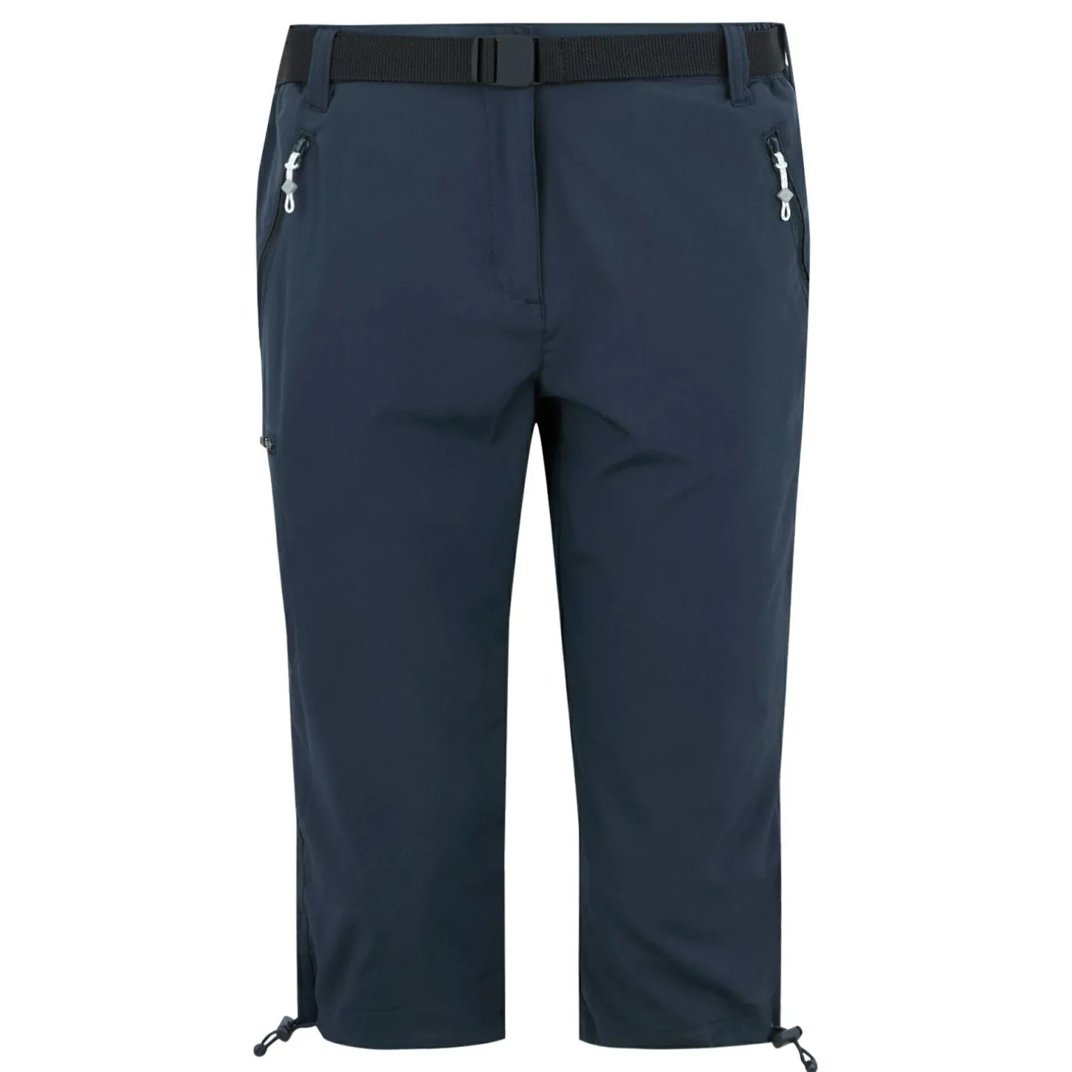 Damskie spodnie trekkingowe 3/4 Xert Capri Light | Granatowy