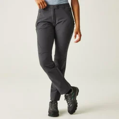 Damskie spodnie trekkingowe Highton Stretch | Szary
