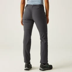 Damskie spodnie trekkingowe Highton Stretch | Szary