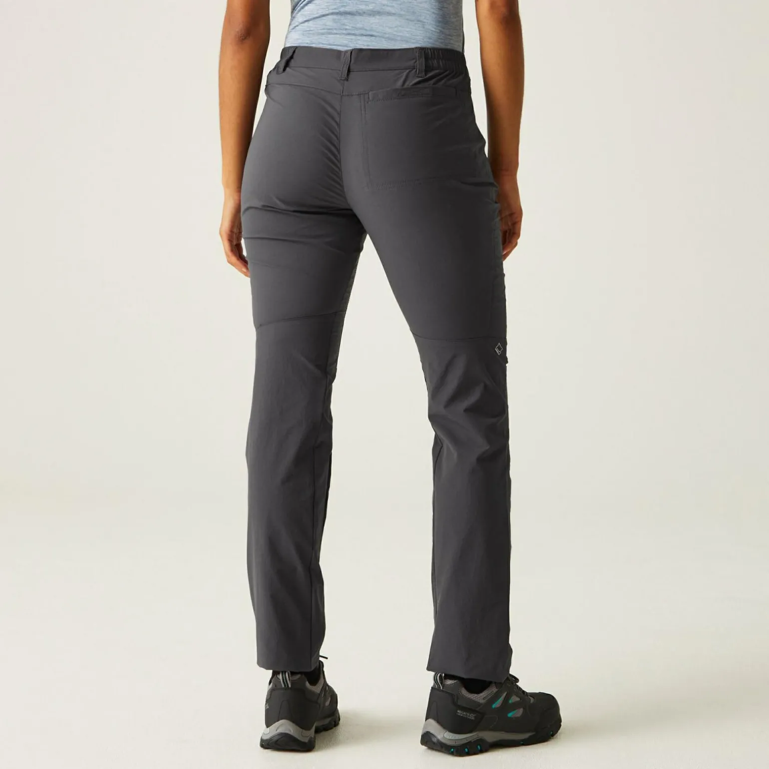 Damskie spodnie trekkingowe Highton Stretch | Szary