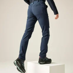 Damskie spodnie trekkingowe softshell Fenton | Granatowy
