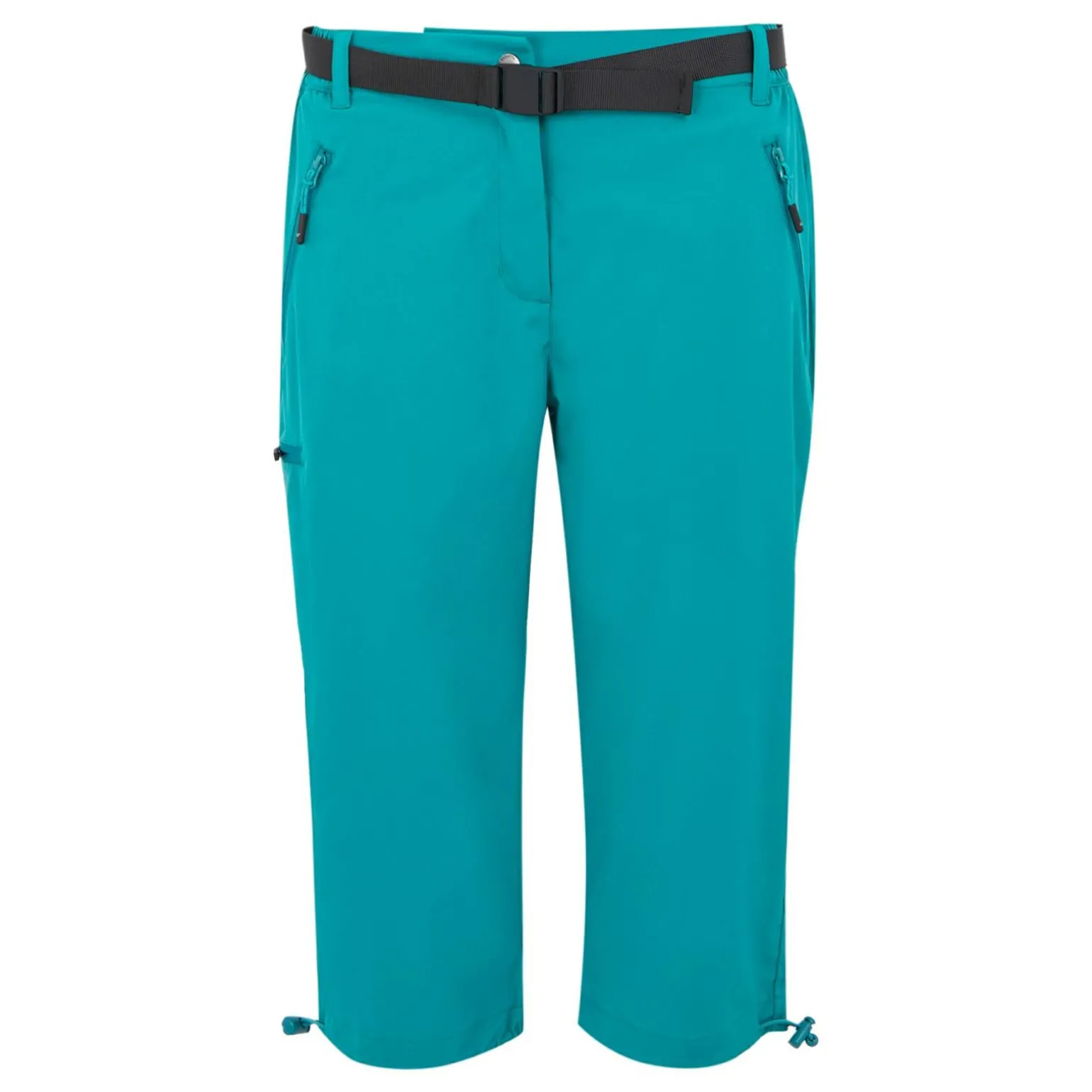 Damskie spodnie trekkingowe 3/4 Xert Capri Light | Zielony