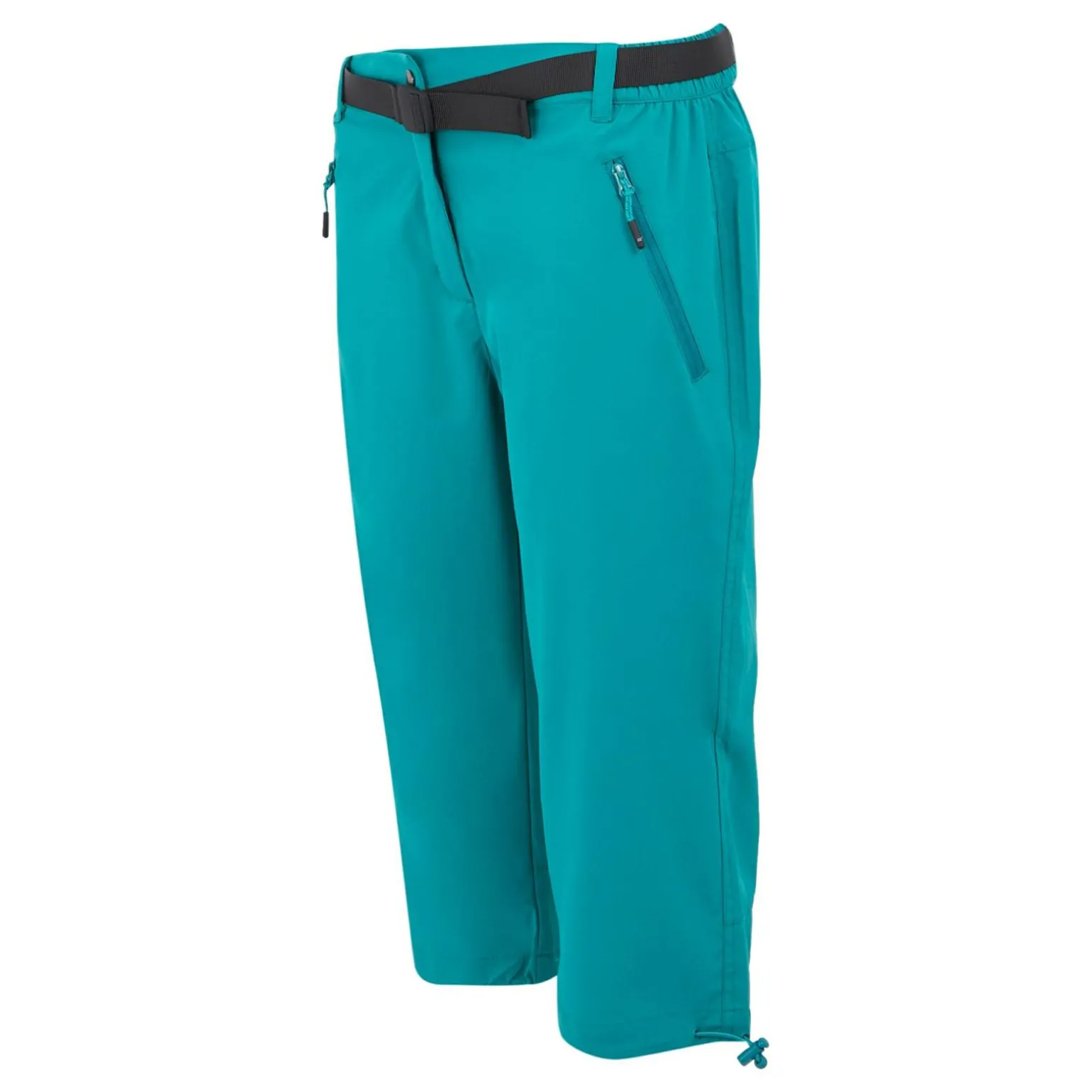 Damskie spodnie trekkingowe 3/4 Xert Capri Light | Zielony