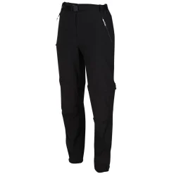 Damskie spodnie trekkingowe Xert III Zip Off | Czarny