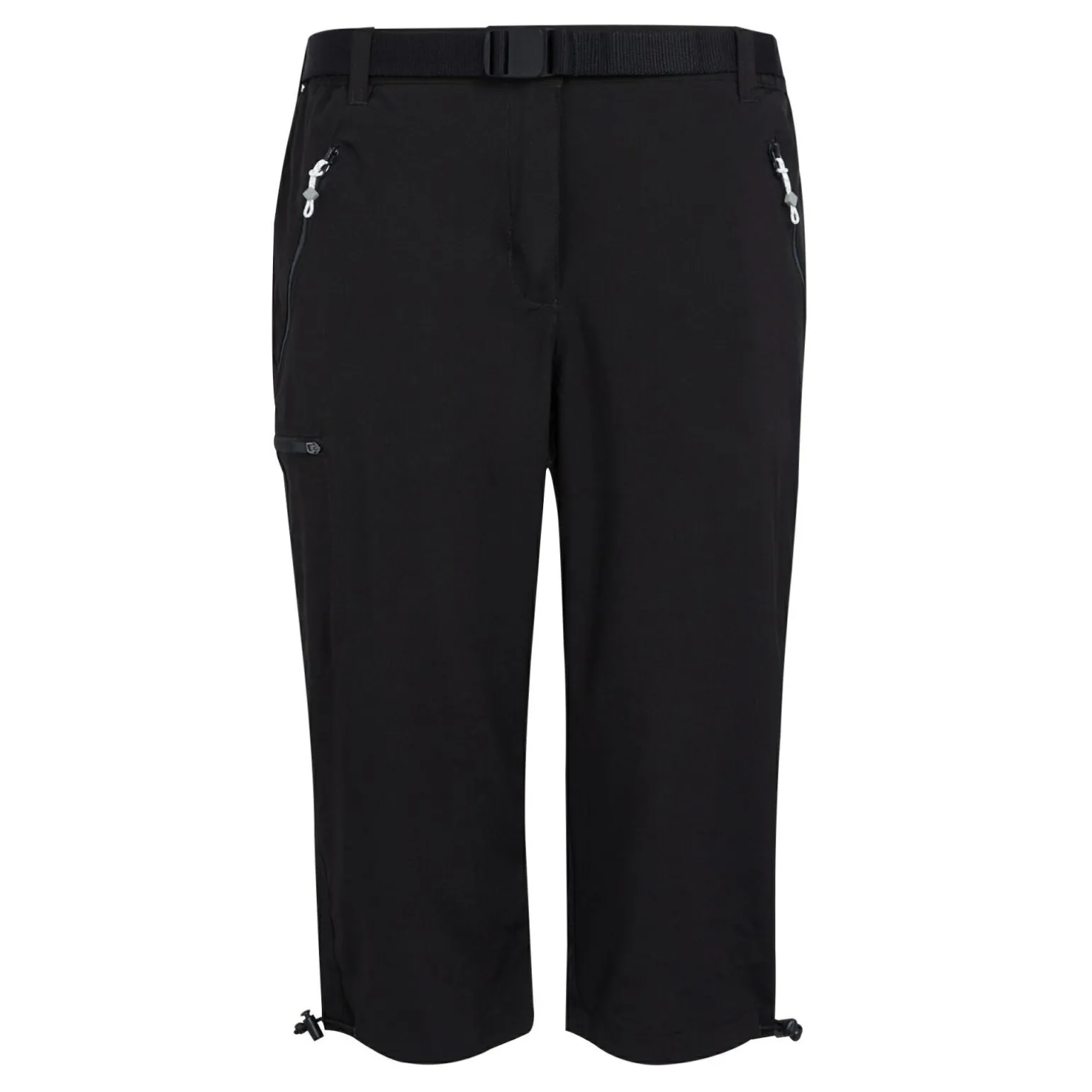 Damskie spodnie trekkingowe 3/4 Xert Capri Light | Czarny