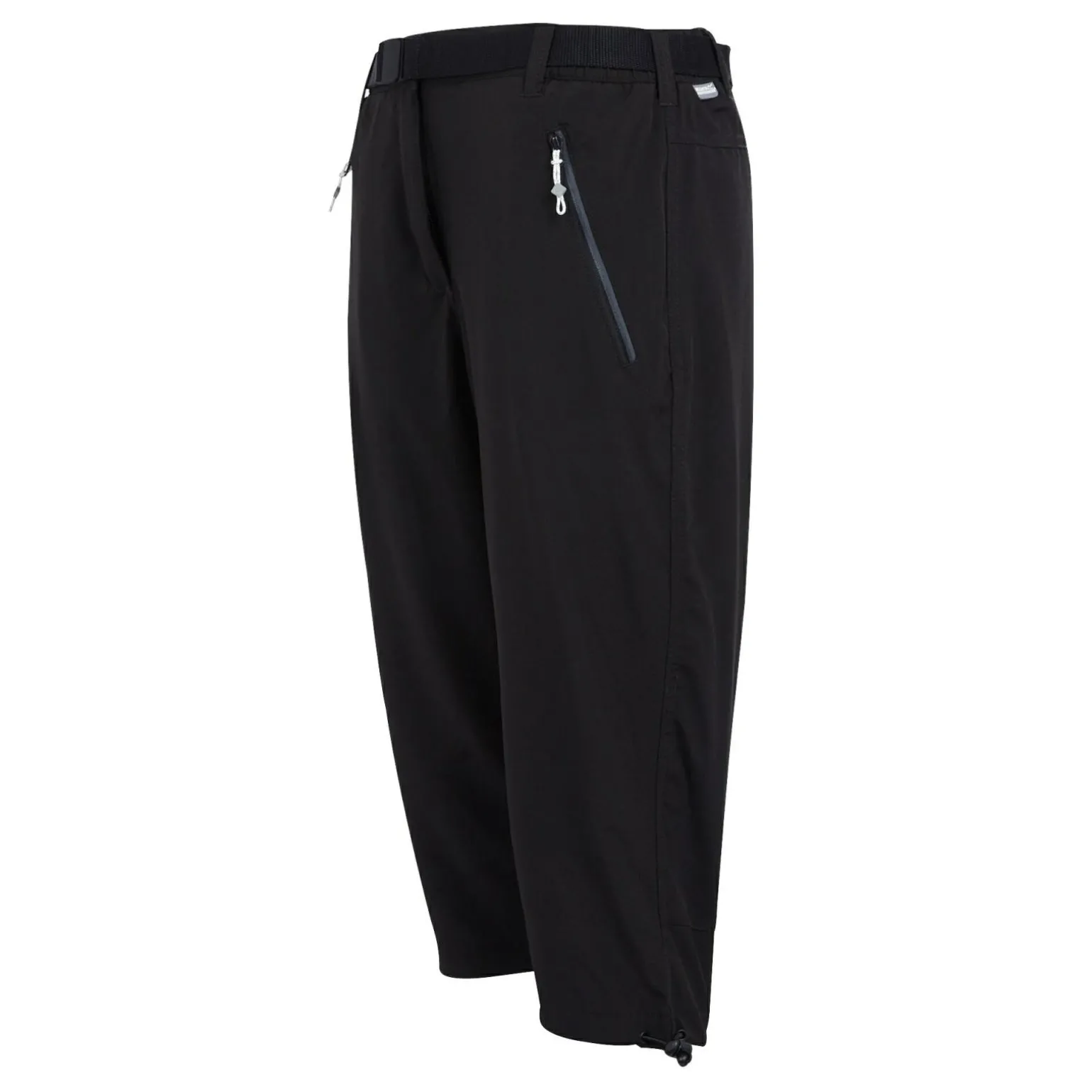 Damskie spodnie trekkingowe 3/4 Xert Capri Light | Czarny