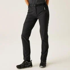 Damskie spodnie trekkingowe Xert Stretch III | Czarny