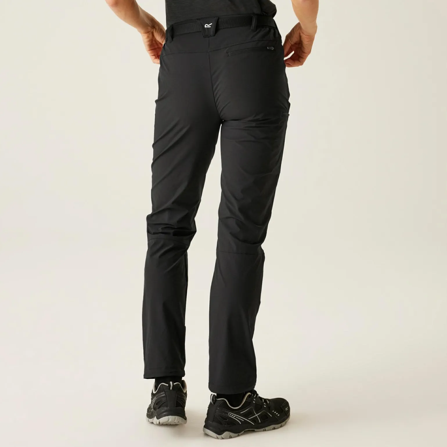 Damskie spodnie trekkingowe Xert Stretch III | Czarny