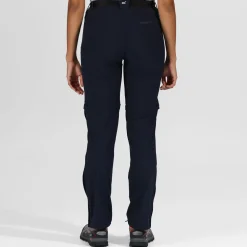 Damskie spodnie trekkingowe Xert III Zip Off | Granatowy