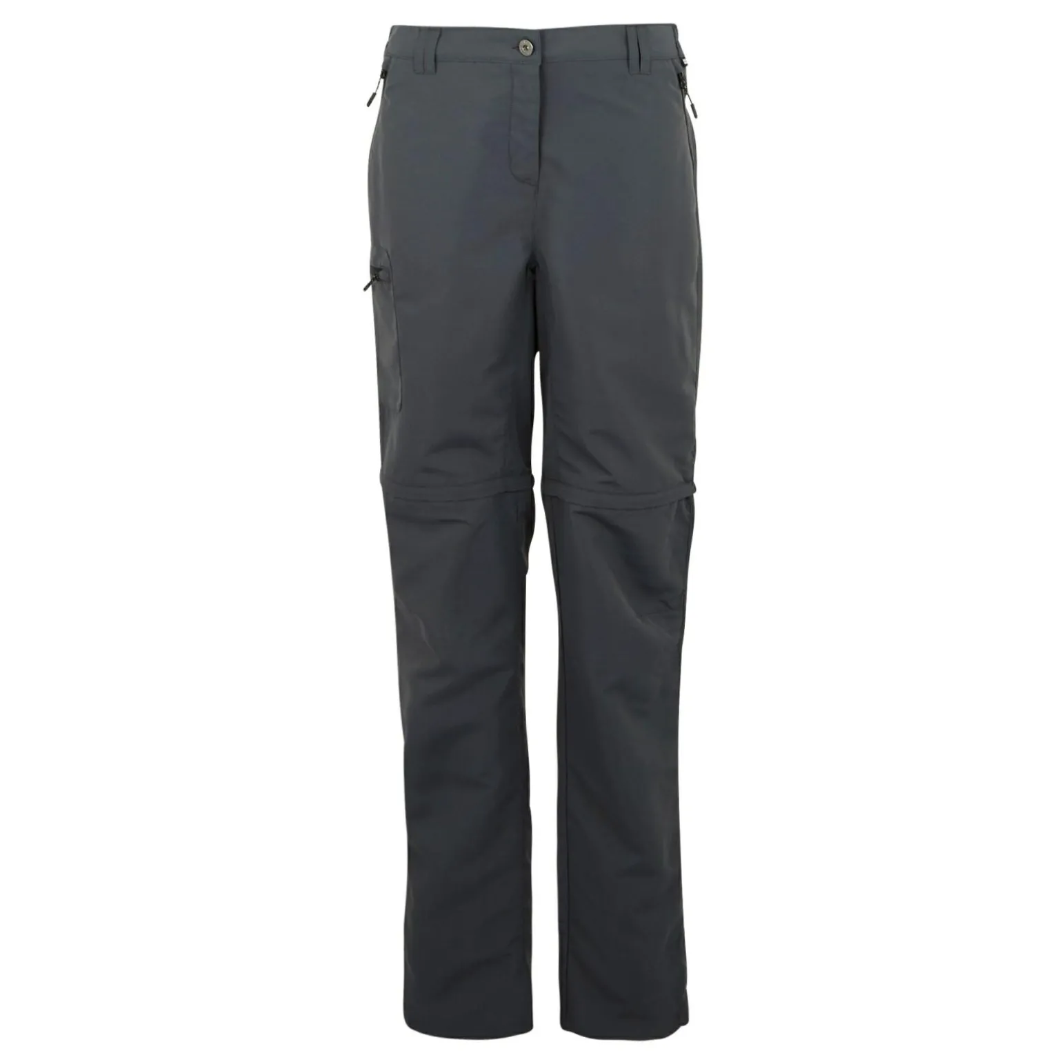 Damskie spodnie z odpinanymi nogawkami Chaska III Zip Off | Szary