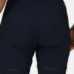 Damskie spodnie z odpinanymi nogawkami Mountain Zip off | Granatowy