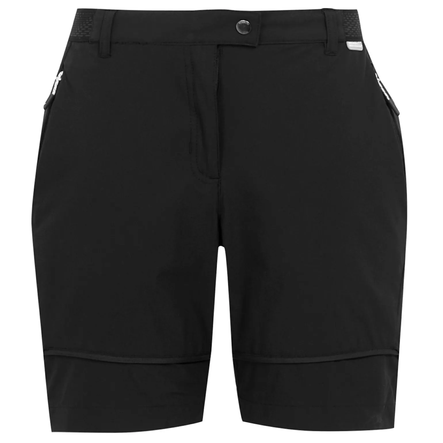 Damskie spodnie z odpinanymi nogawkami Mountain Zip off | Czarny
