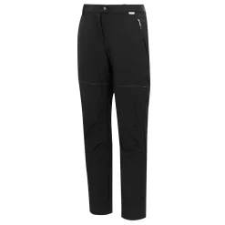 Damskie spodnie z odpinanymi nogawkami Mountain Zip off | Czarny