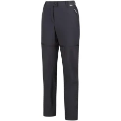 Damskie spodnie z odpinanymi nogawkami Mountain Zip off | Szary