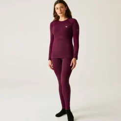 Dare 2b - Damska bielizna termoaktywna longsleeve In The Zone II | Fioletowy