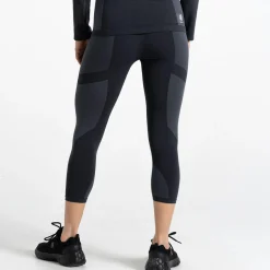 Dare 2b - Damska bielizna termoaktywna legginsy 3/4 In The Zone | Czarny