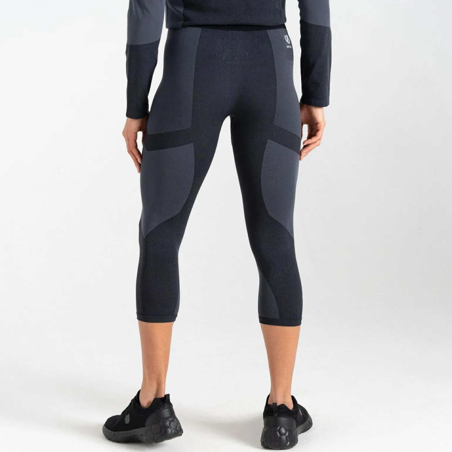 Dare 2b - Damska bielizna termoaktywna legginsy 3/4 In The Zone | Czarny