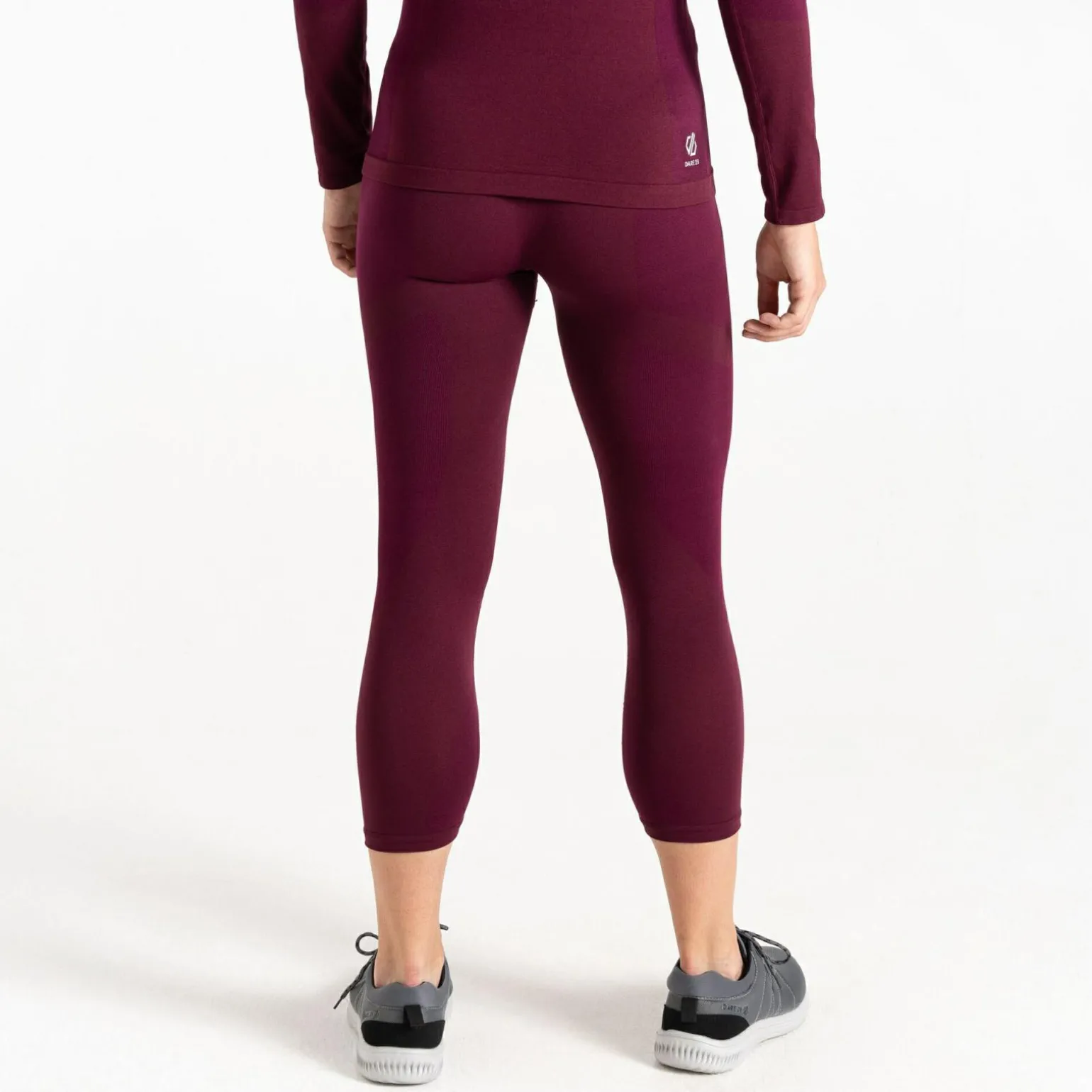 Dare 2b - Damska bielizna termoaktywna legginsy 3/4 In The Zone | Fioletowy