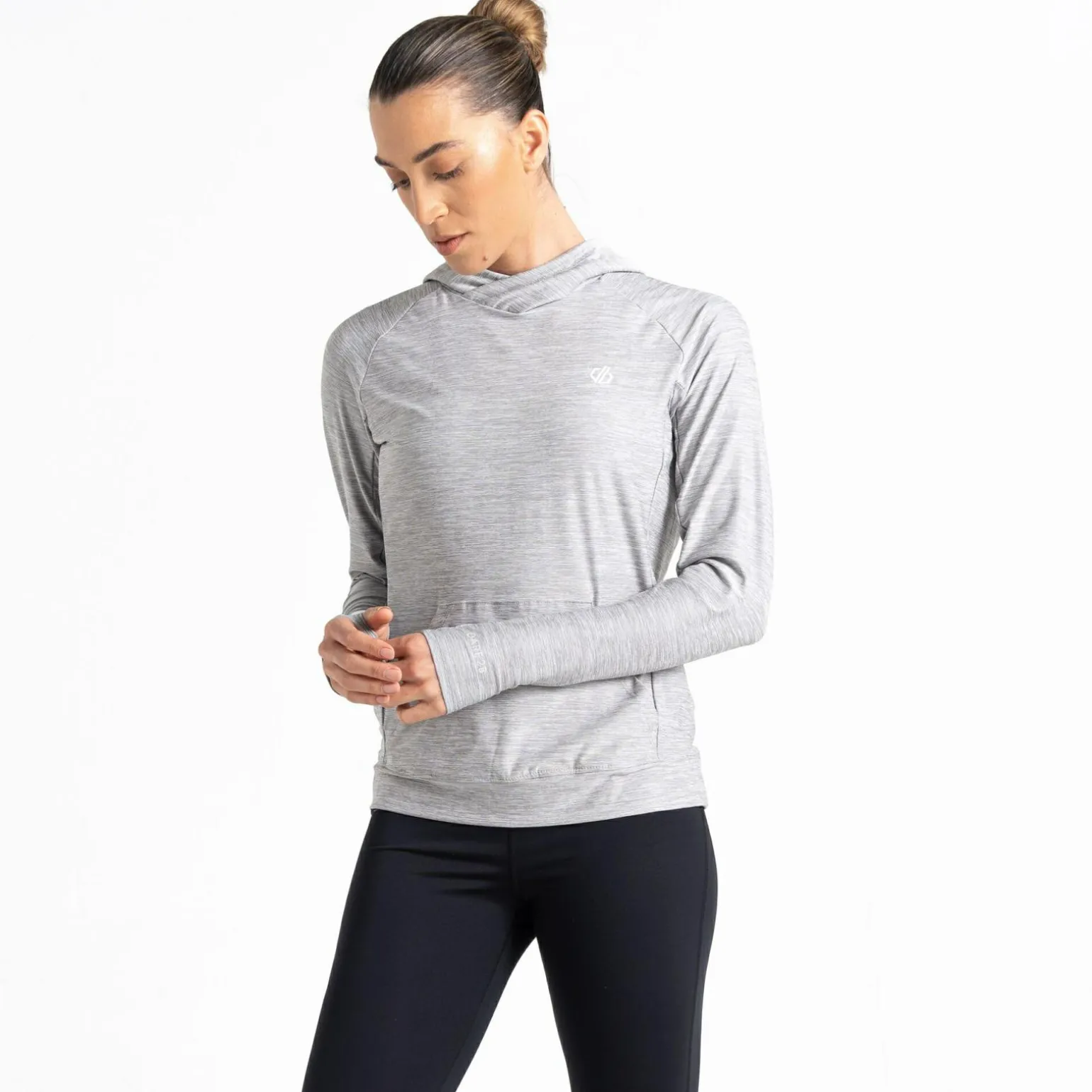 Dare 2b - Damska bluza z kapturem Sprint Cty | Szary