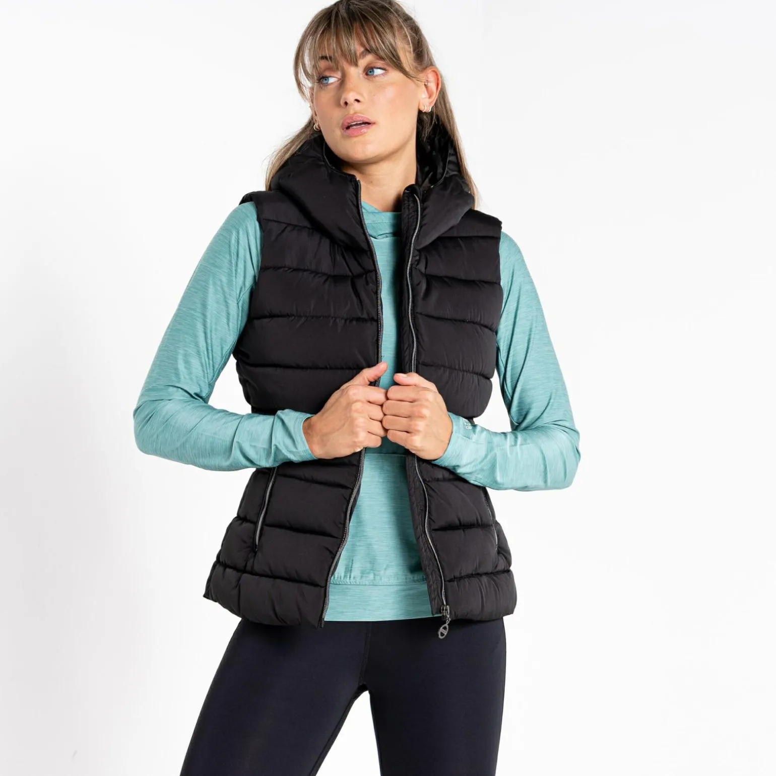 Dare 2b - Damska kamizelka ocieplana Reputable | Czarny
