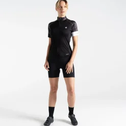 Dare 2b - Damska koszulka rowerowa Follow Through | Czarny