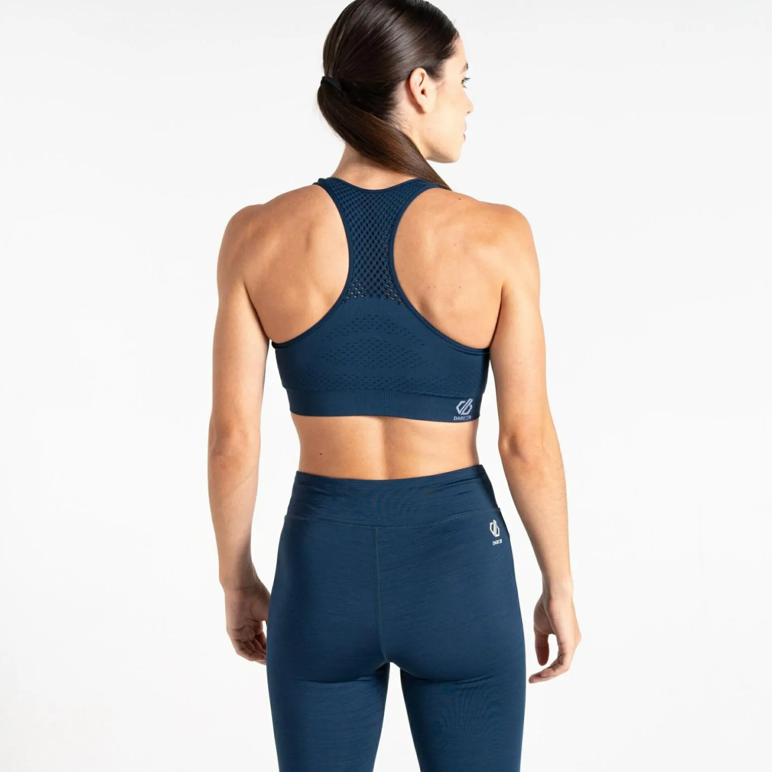 Dare 2b - Damski biustonosz sportowy Dont Sweat It | Niebieski